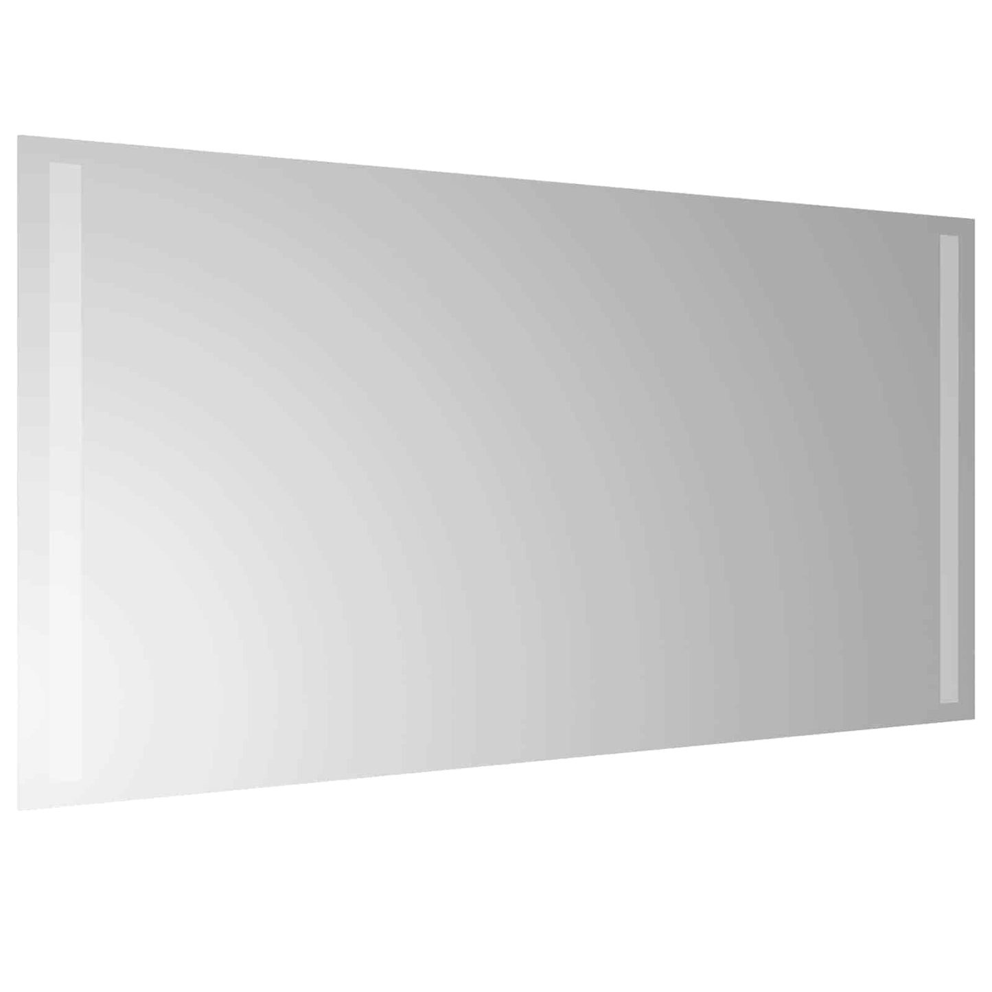 LED-Badezimmerspiegel Transparent 80 x 40 cm Gehärtetes Glas