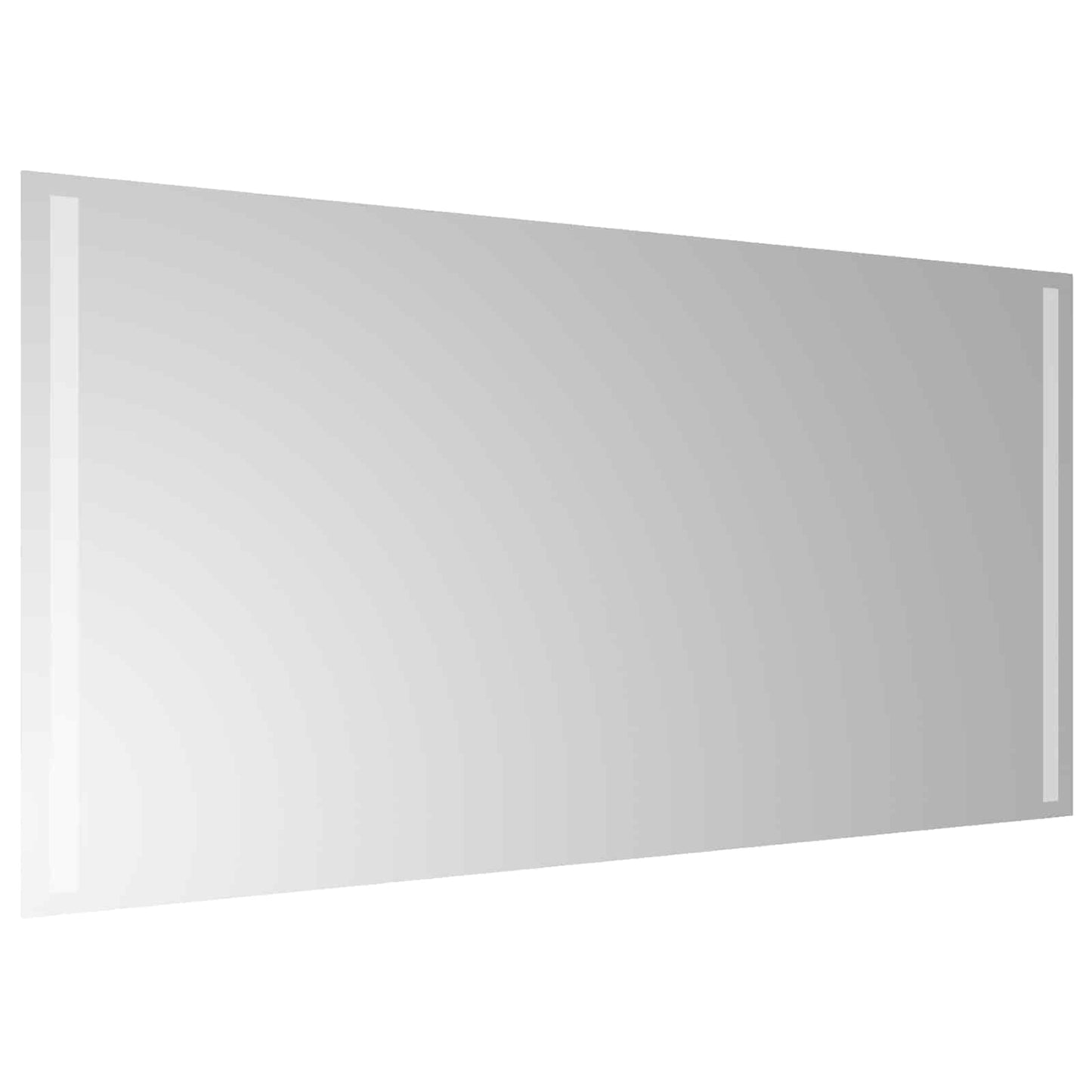 LED-Badezimmerspiegel Transparent 100 x 50 cm Gehärtetes Glas