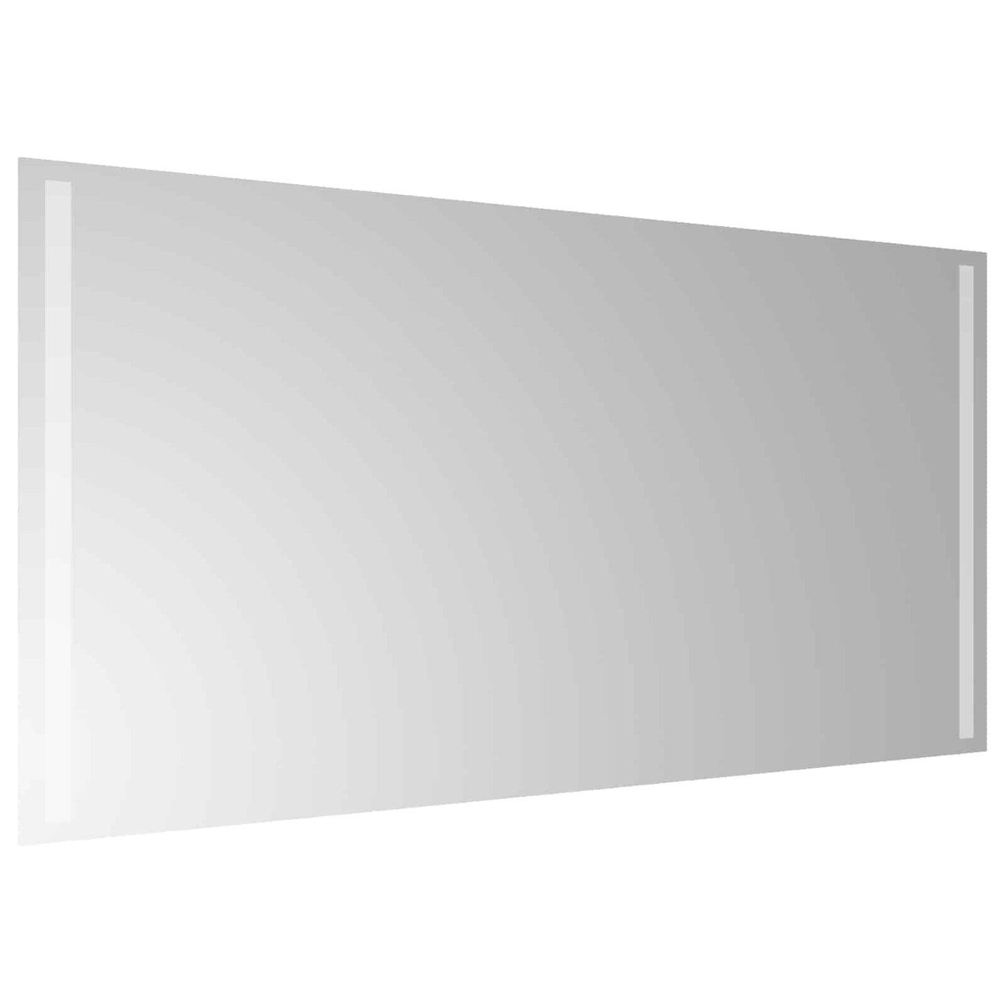 LED-Badezimmerspiegel Transparent 100 x 60 cm Gehärtetes Glas