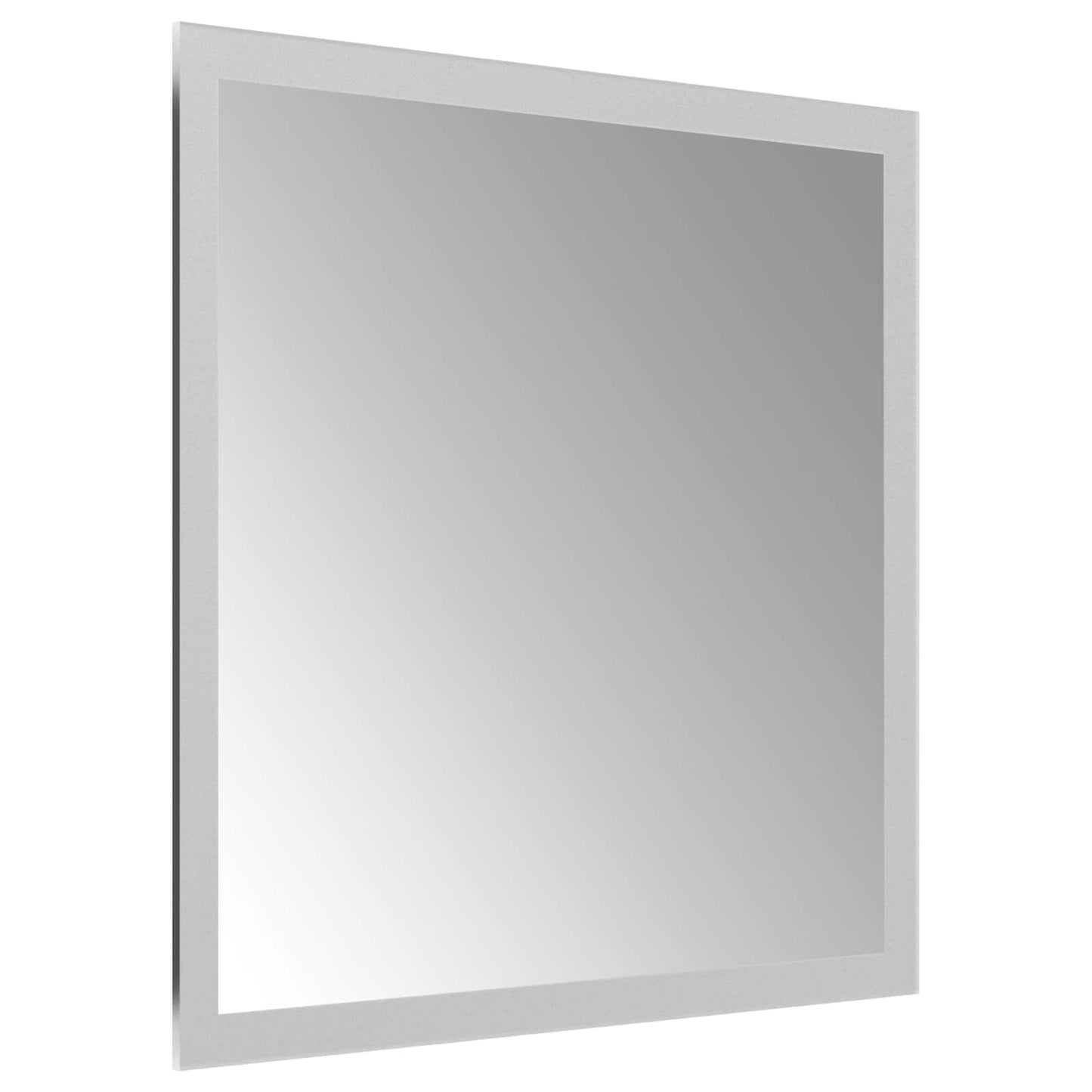 LED-Badezimmerspiegel Transparent 30 x 30 cm Gehärtetes Glas