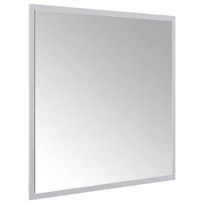 LED-Badezimmerspiegel Transparent 60 x 60 cm Gehärtetes Glas