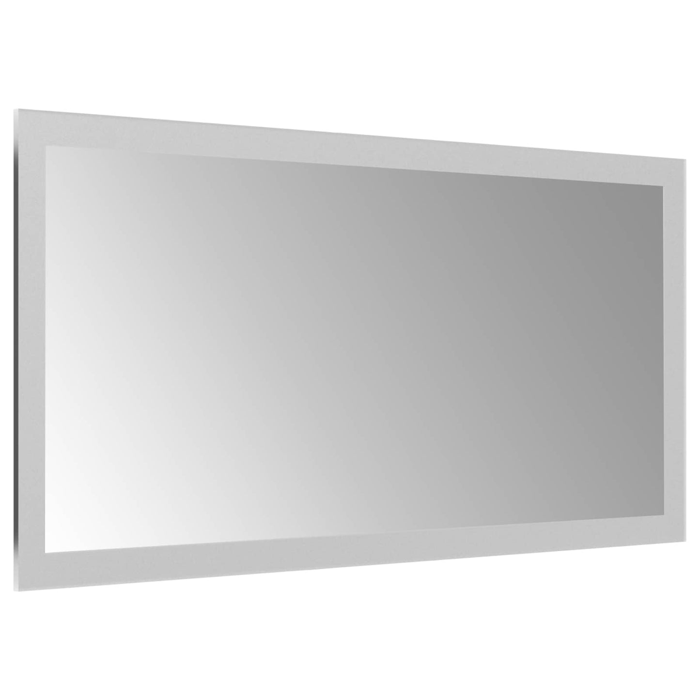 LED-Badezimmerspiegel Transparent 40 x 20 cm Gehärtetes Glas