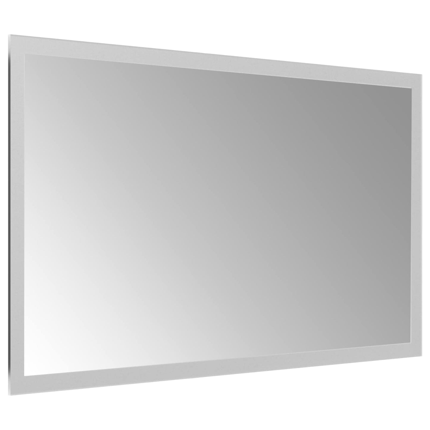 LED-Badezimmerspiegel Transparent 50 x 30 cm Gehärtetes Glas