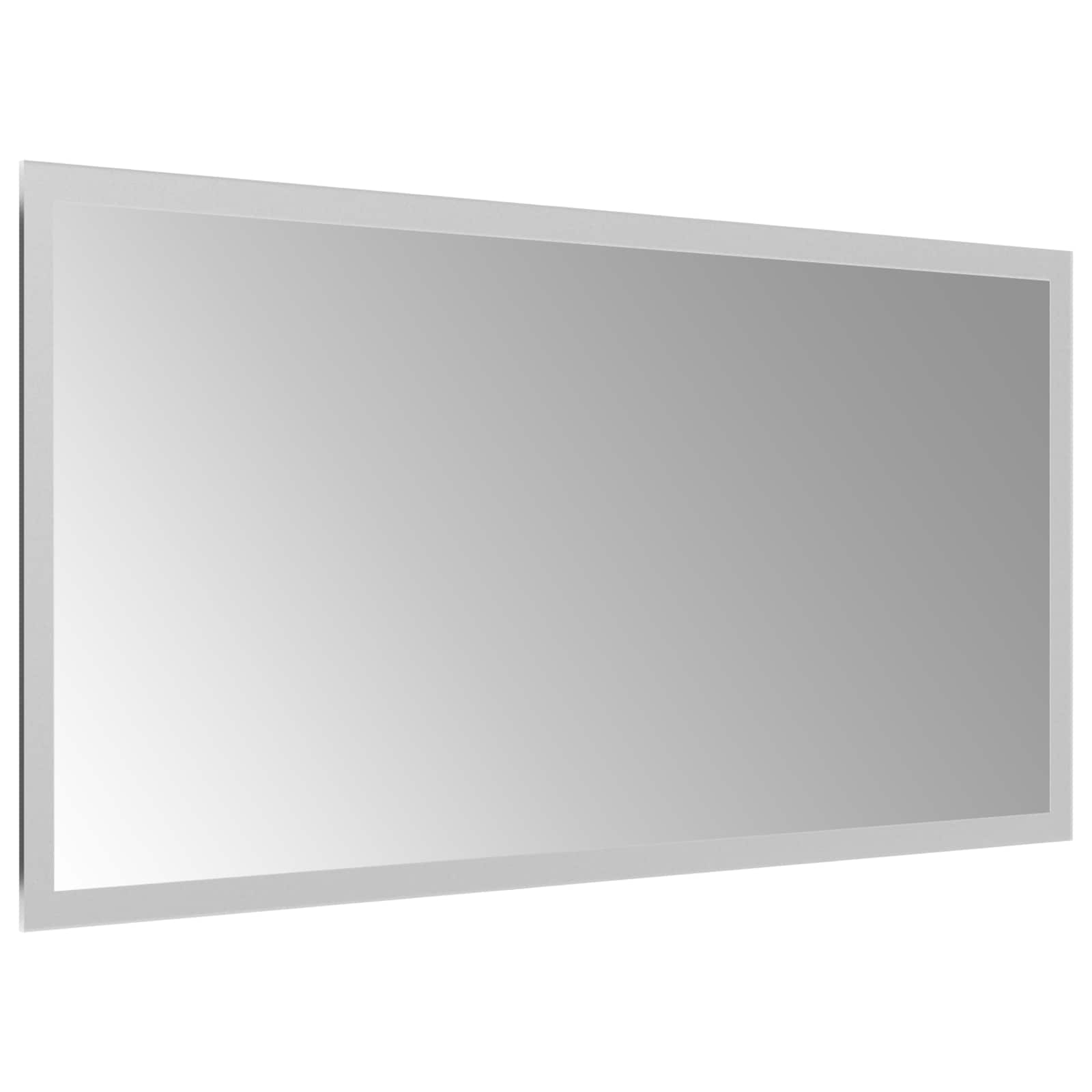 LED-Badezimmerspiegel Transparent 60 x 30 cm Gehärtetes Glas