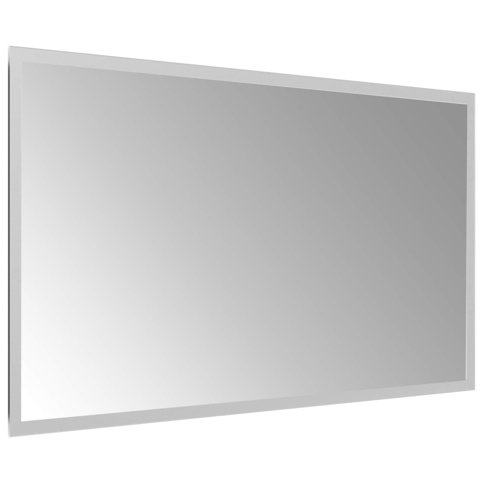 LED-Badezimmerspiegel Transparent 70 x 40 cm Gehärtetes Glas