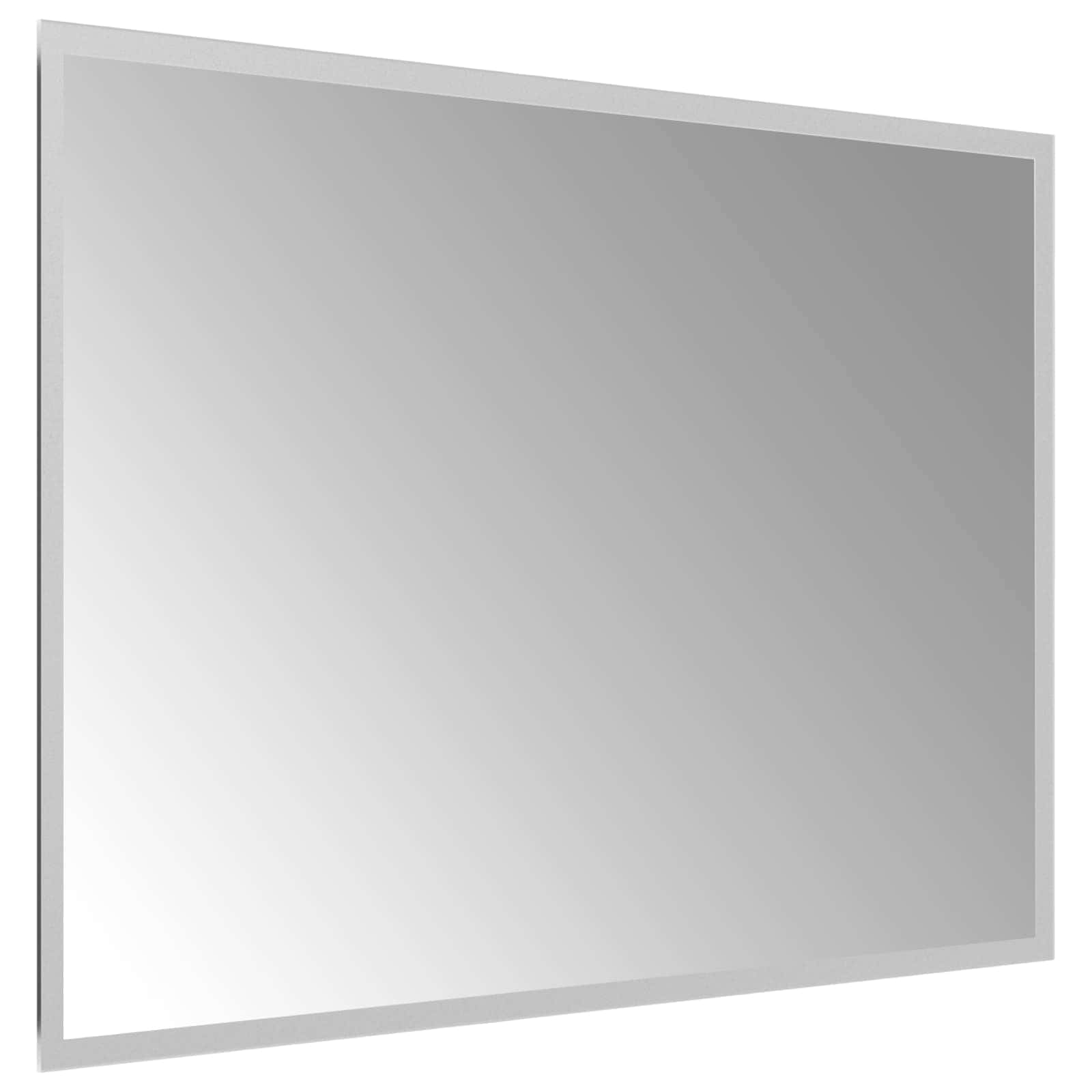 LED-Badezimmerspiegel Transparent 70 x 50 cm Gehärtetes Glas