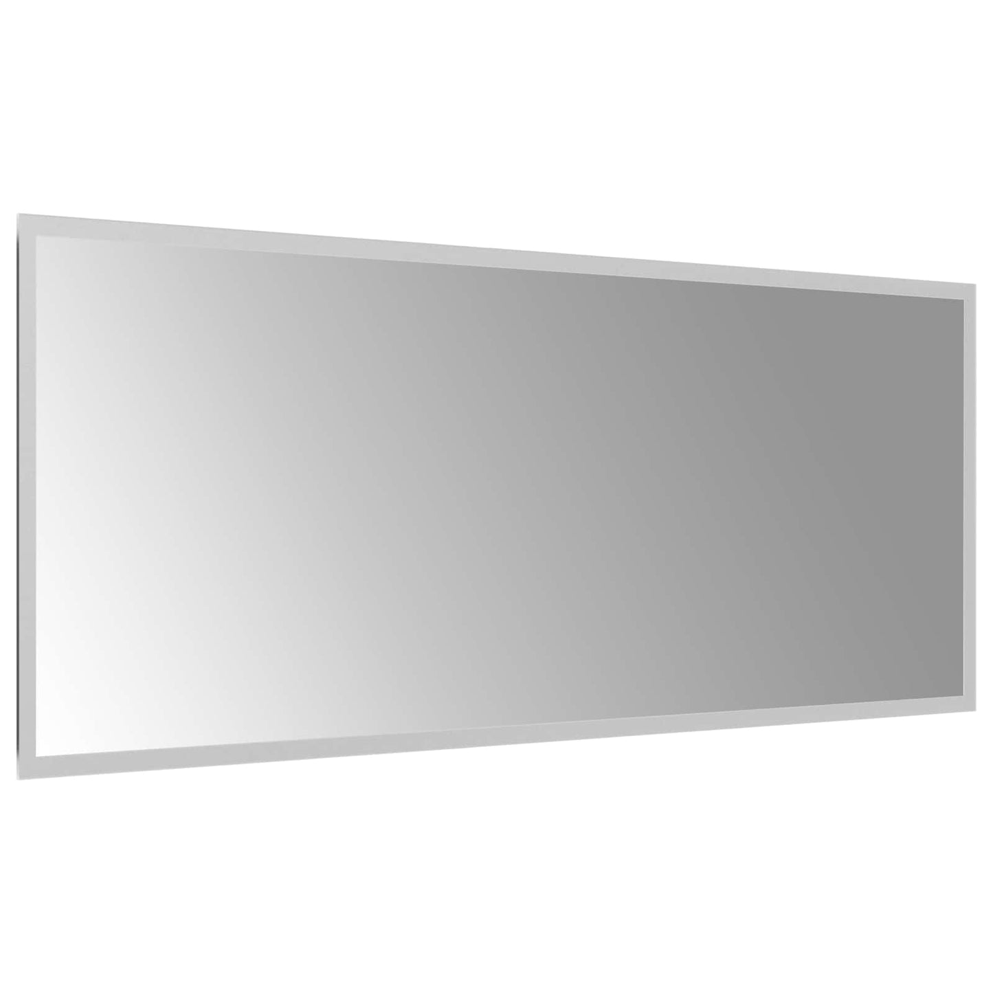 LED-Badezimmerspiegel Transparent 100 x 40 cm Gehärtetes Glas