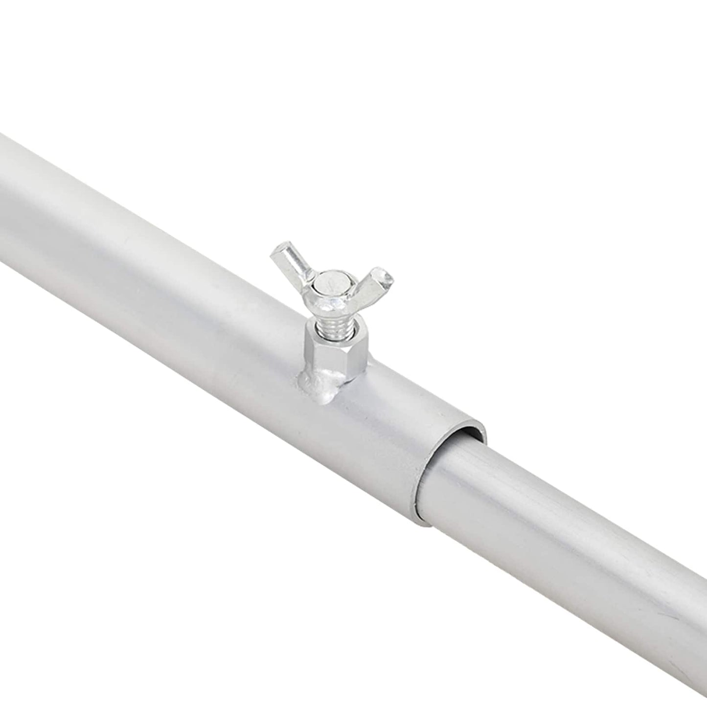 Planehalterung für Anhänger Silber 102-155 cm Aluminium