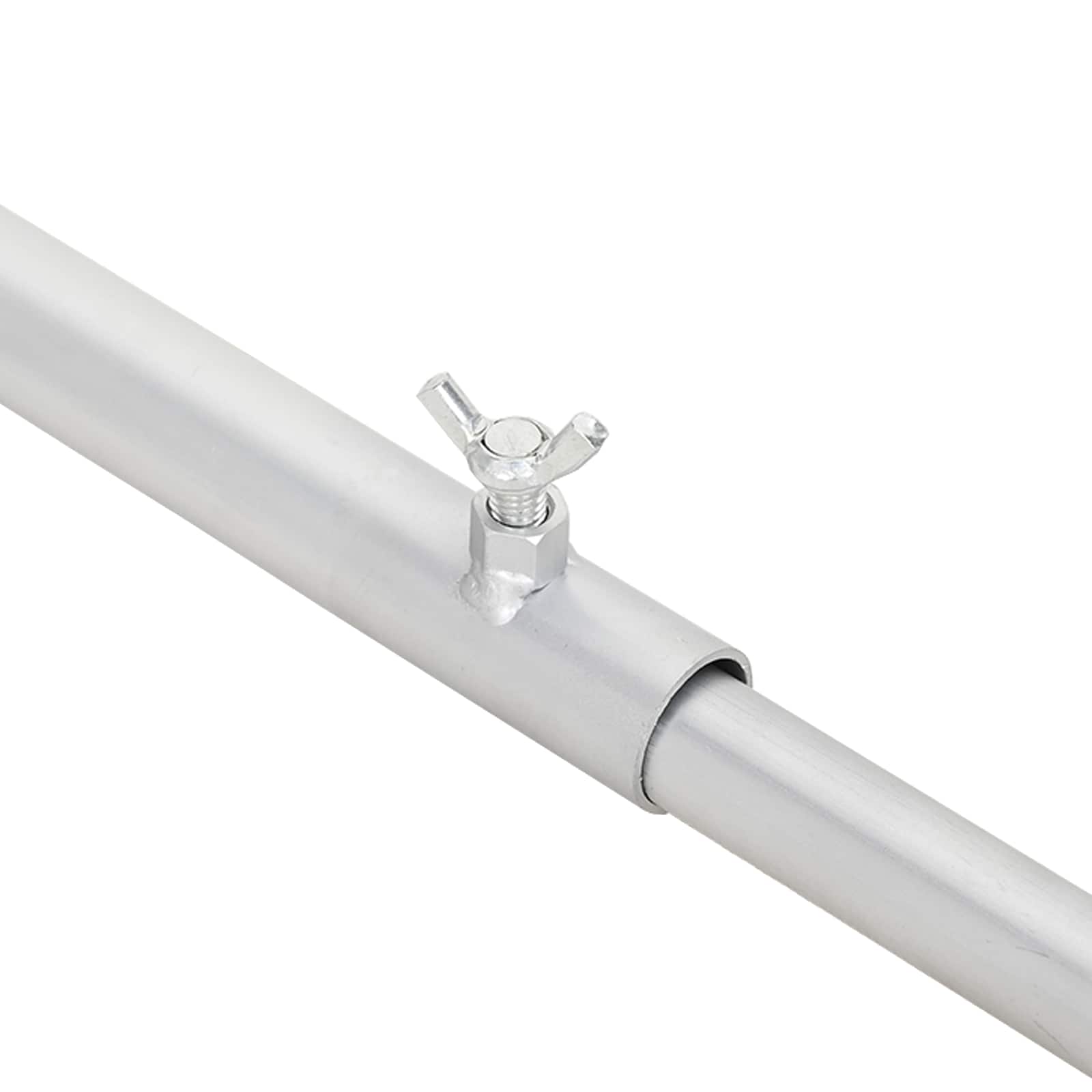 Planehalterung für Anhänger Silber 102-155 cm Aluminium
