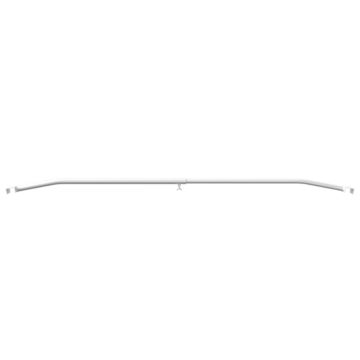 Planehalterung für Anhänger Silber 102-155 cm Aluminium