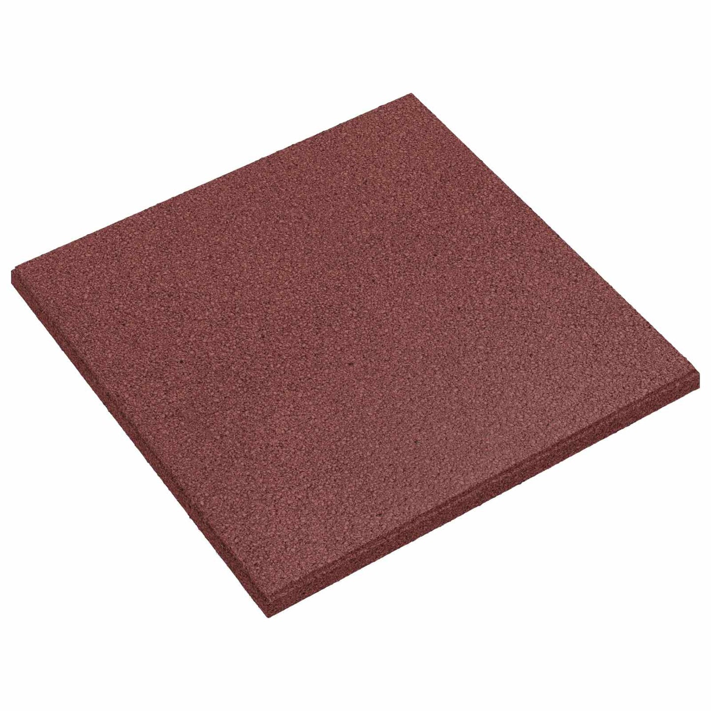 Sturzschutzfliesen 24 stk. Rot 50 x 50 cm Gummi