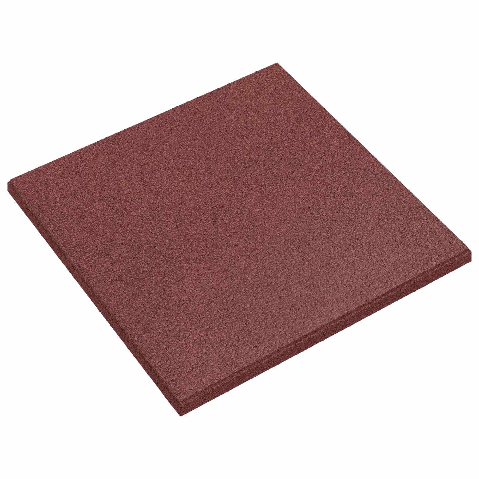 Sturzschutzfliesen 24 stk. Rot 50 x 50 cm Gummi