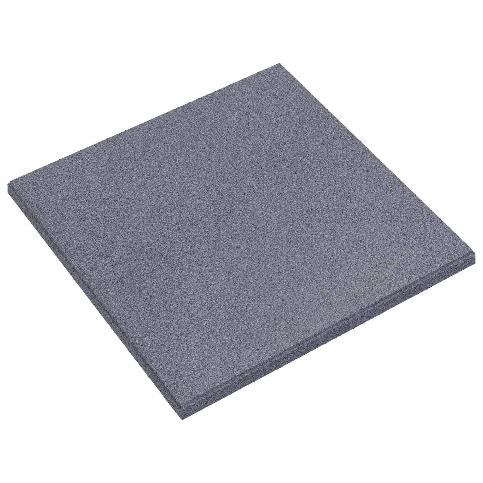 Sturzschutzfliesen 24 stk. Grau 50 x 50 cm Gummi