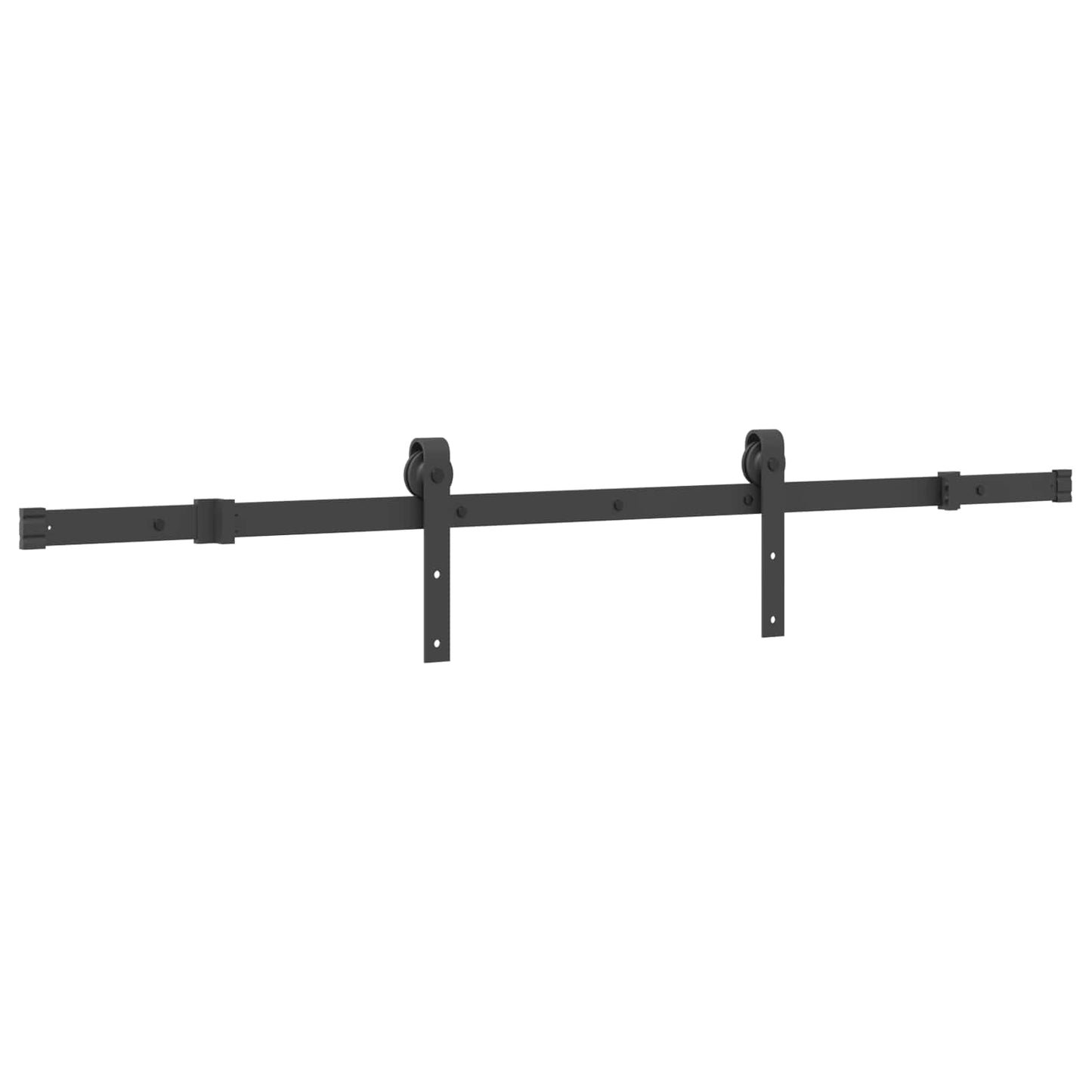 Schiebetür NARVIK Natürlich und Schwarz 85 x 210 cm (152,5 cm)