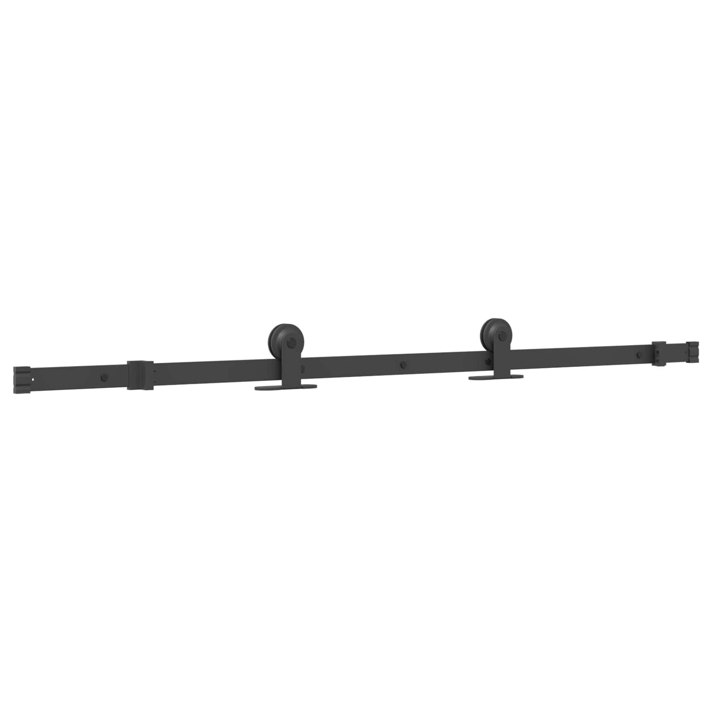 Schiebetür NARVIK 80 x 210 cm (152,5 cm) Natürlich und Schwarz