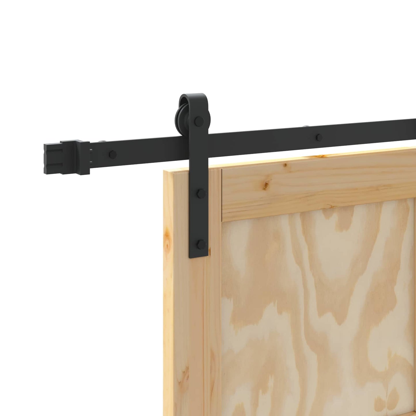 Schiebetür Natur 86 x 211 cm Massives Kiefernholz