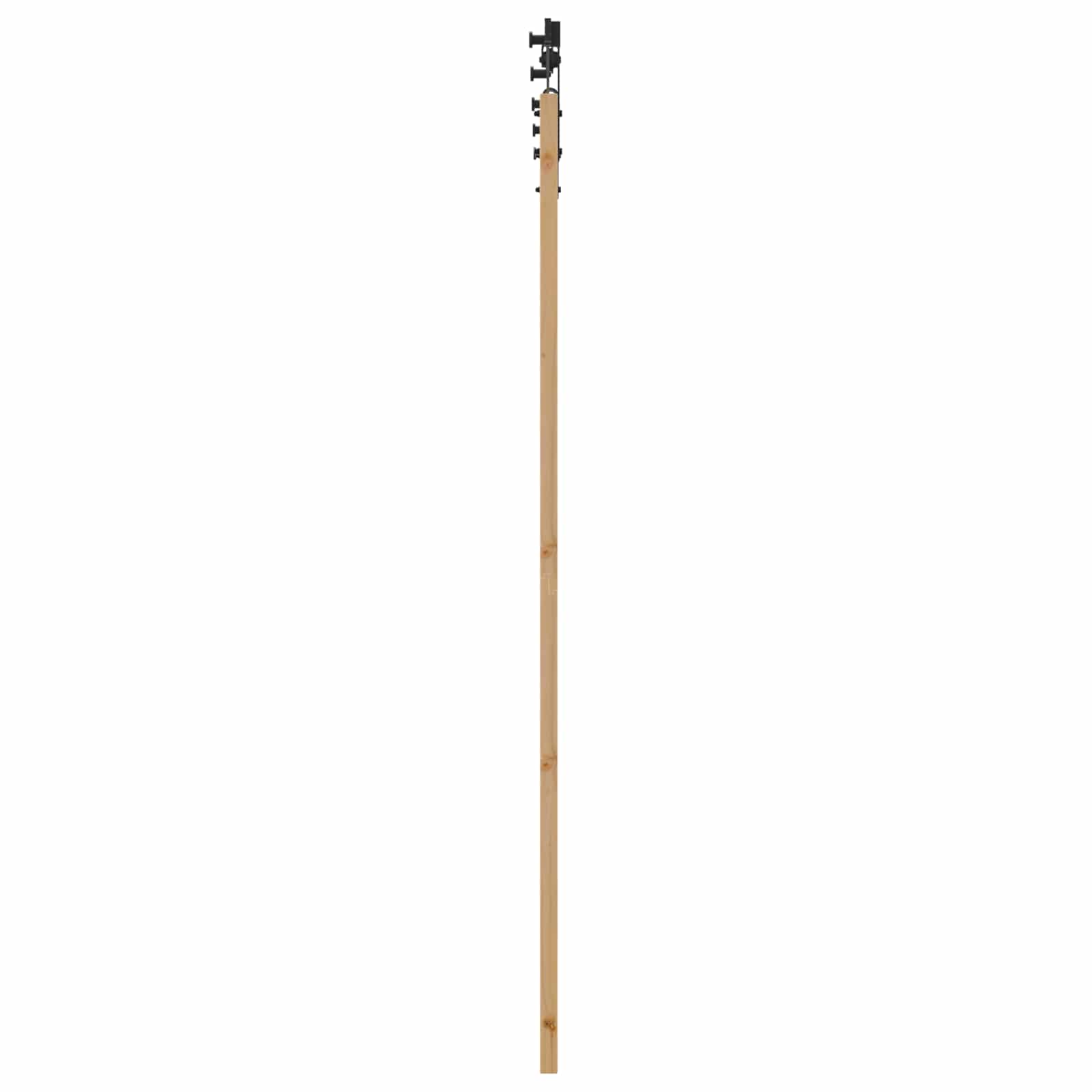 Schiebetür Natur 86 x 211 cm Massives Kiefernholz