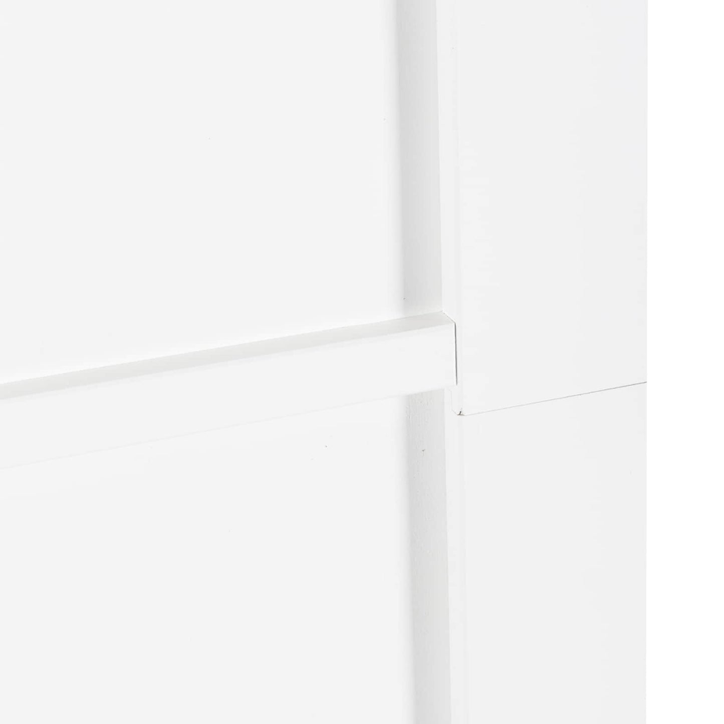 Schiebetür Weiß und Schwarz 83 x 202 cm Massives Kiefernholz