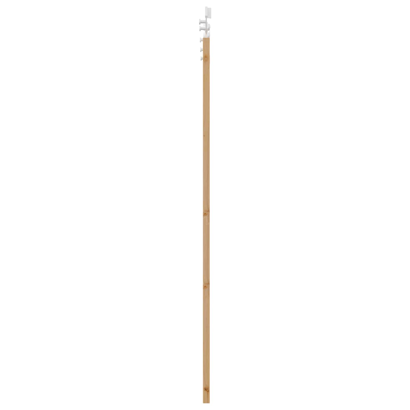 Schiebetür Natürlich und Weiß 61 x 198,5 cm