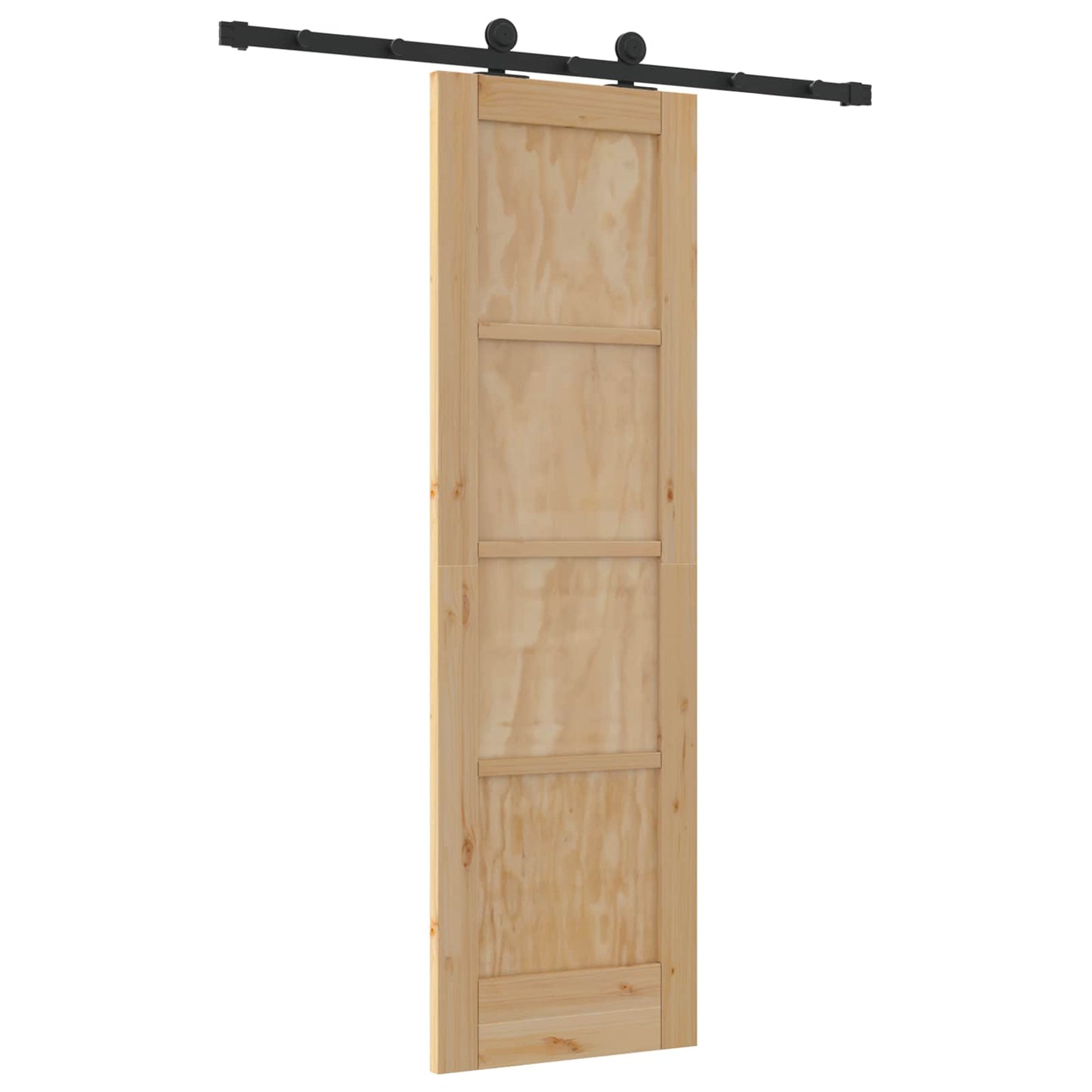 Schiebetür ORKDAL Natur 61 x 198,5 cm Massives Kiefernholz