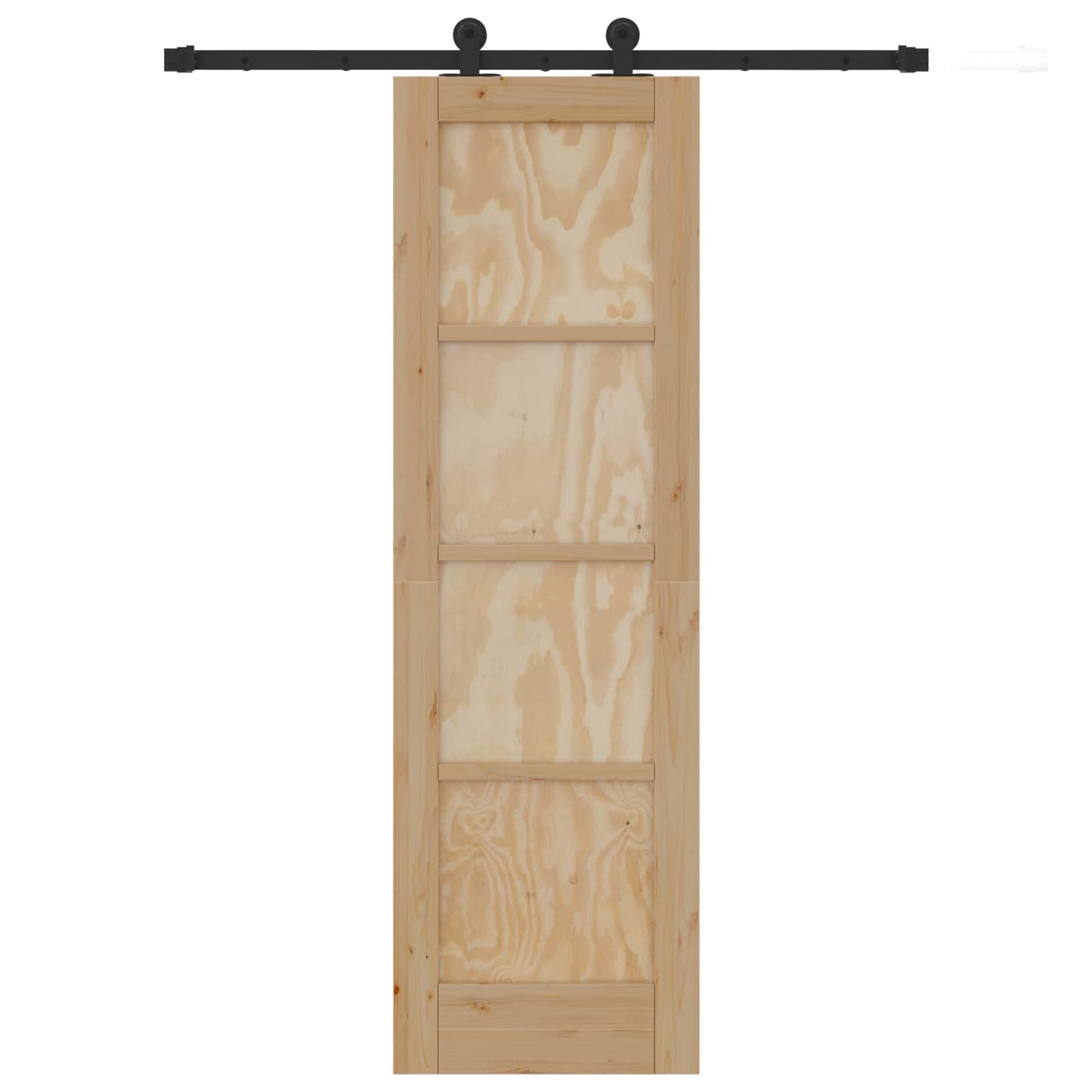Schiebetür ORKDAL Natur 61 x 198,5 cm Massives Kiefernholz