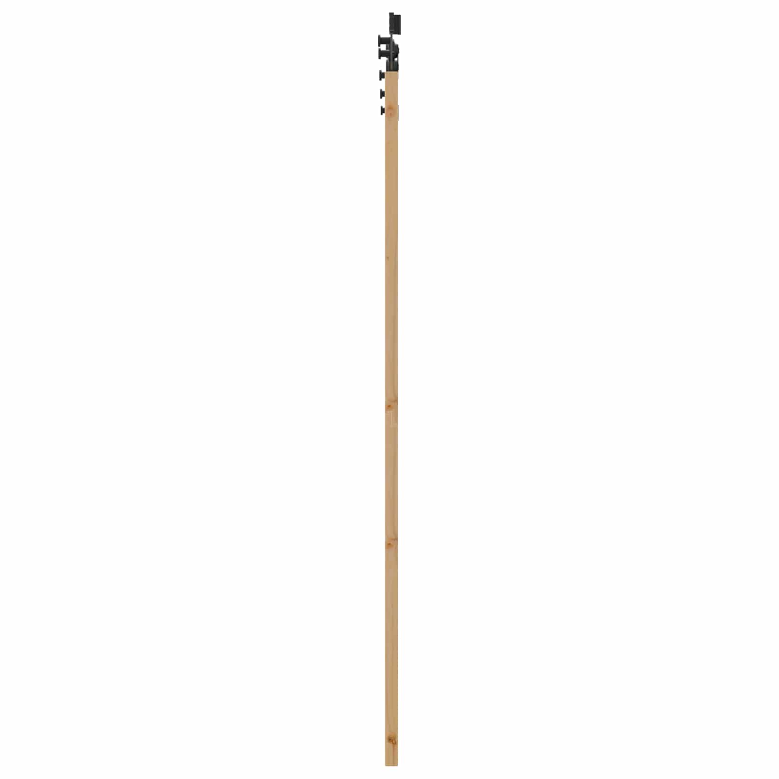 Schiebetür ORKDAL Natur 61 x 198,5 cm Massives Kiefernholz
