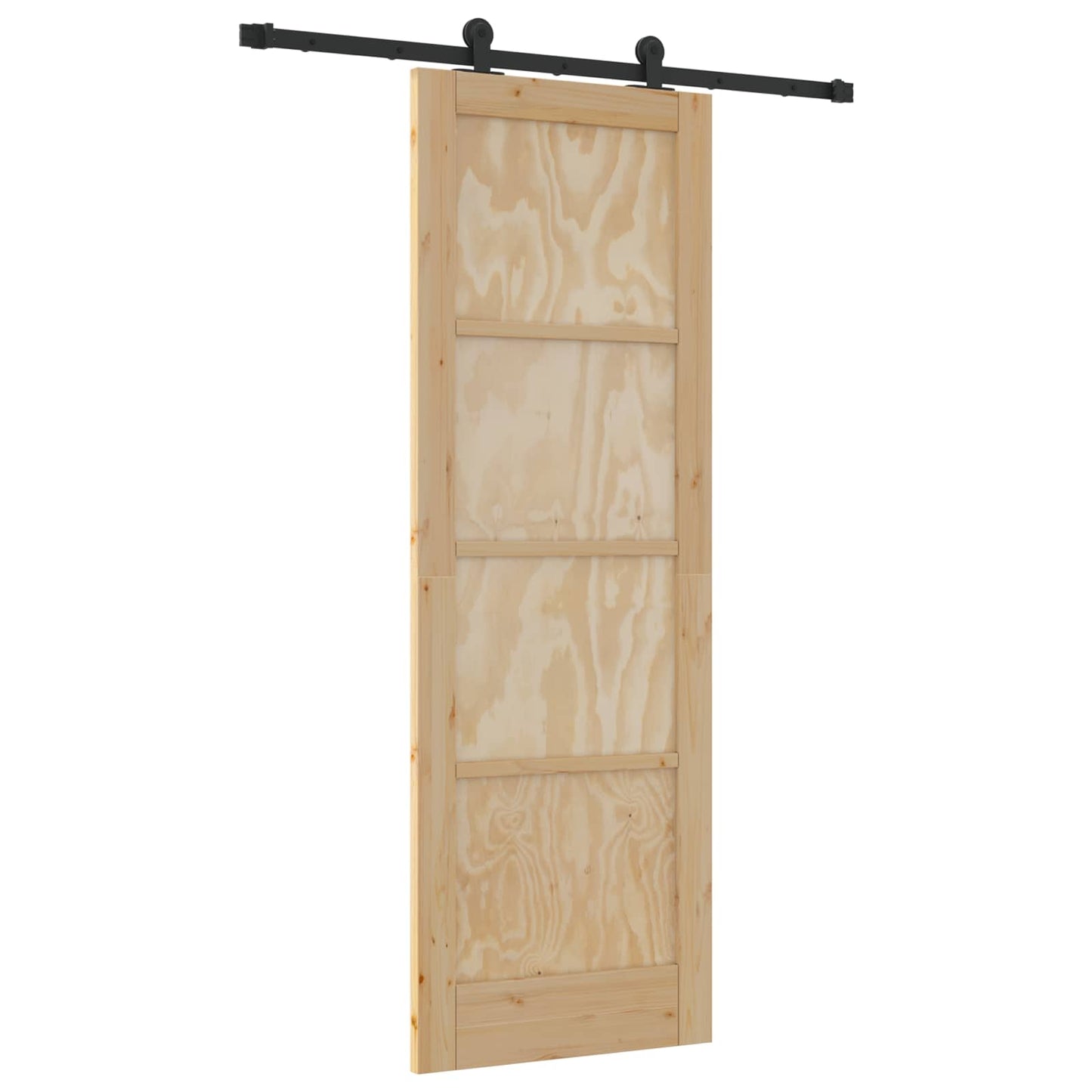 Schiebetür ORKDAL Natur 73,5 x 211 cm Massives Kiefernholz