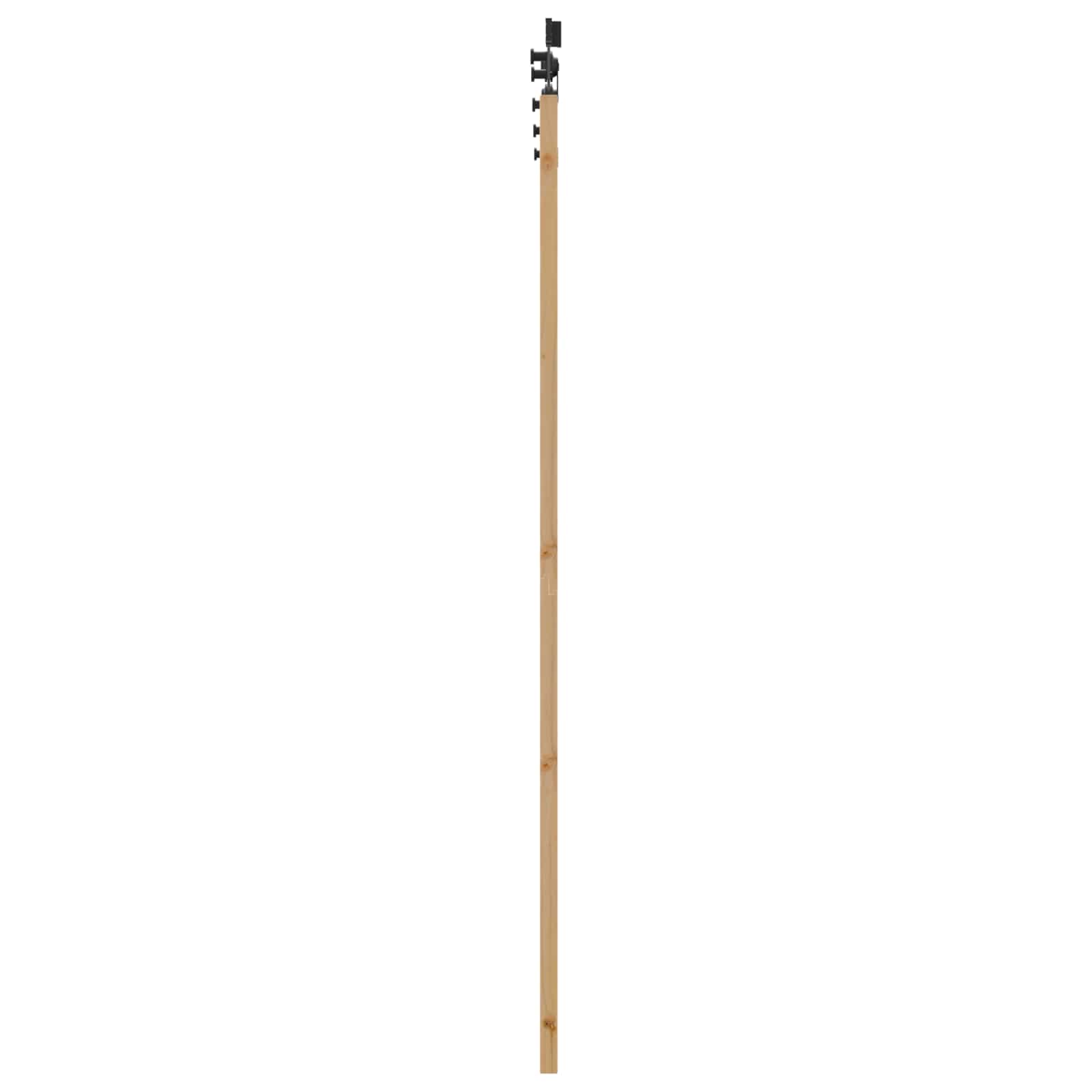 Schiebetür ORKDAL Natur 86 x 211 cm Massives Kiefernholz