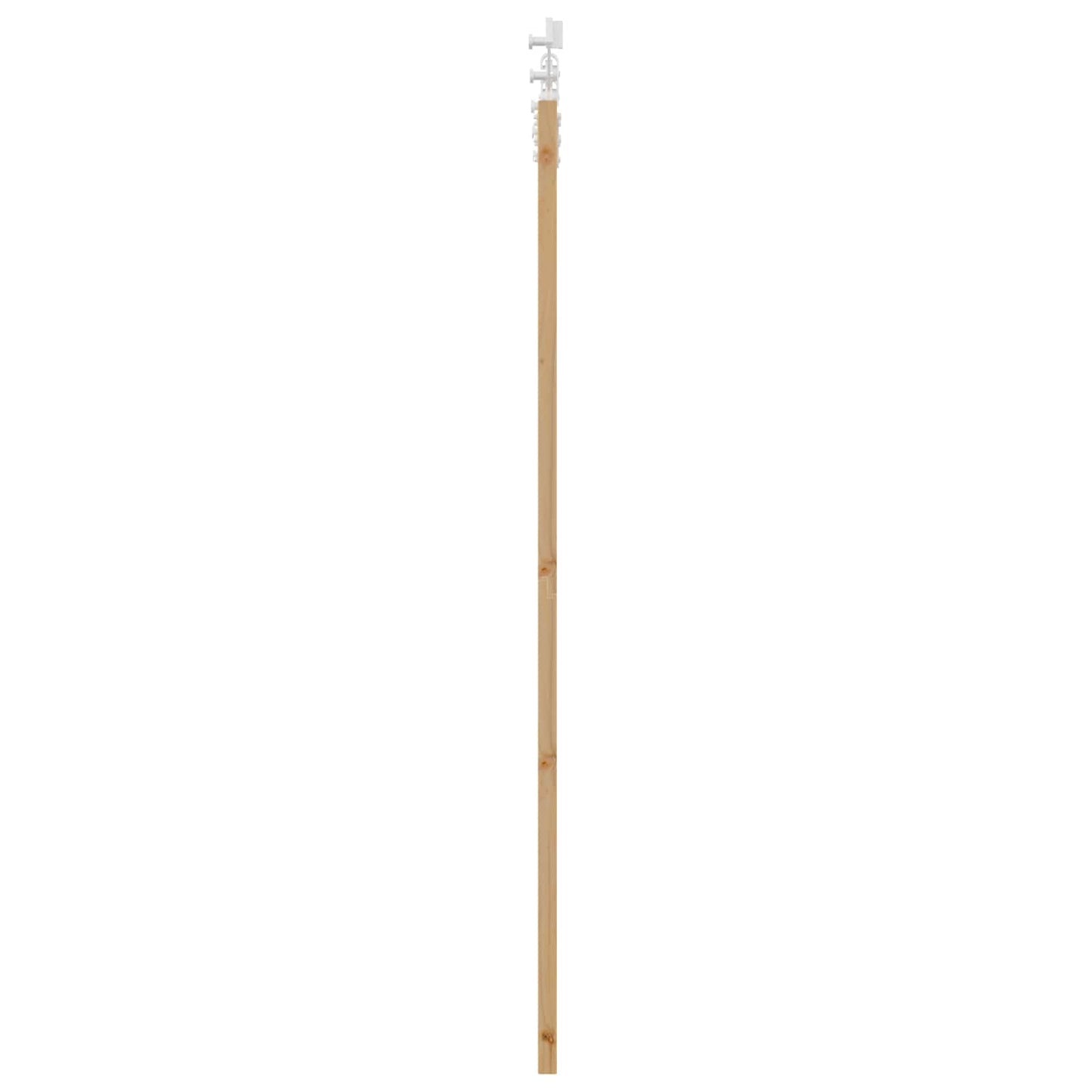 Schiebetür Natürlich und Weiß 61 x 198,5 cm