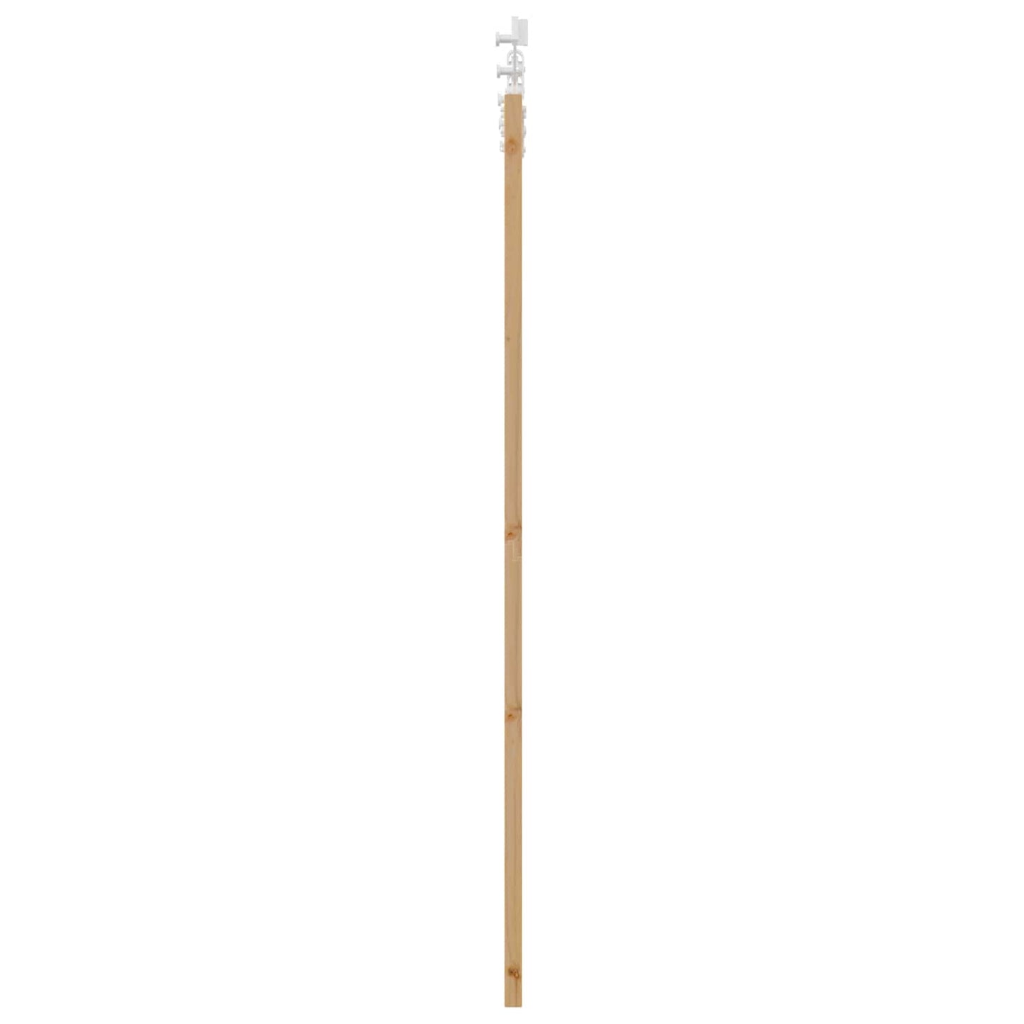 Schiebetür Natürlich und Weiß 61 x 198,5 cm