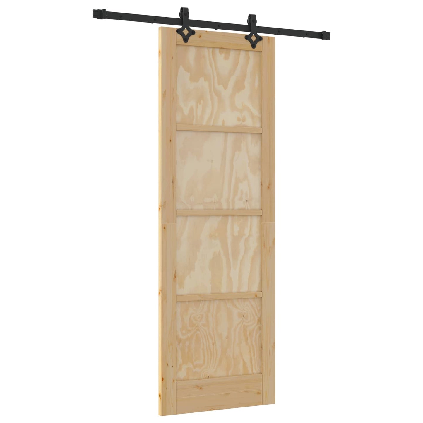 Schiebetür ORKDAL Natur 73,5 x 211 cm Massives Kiefernholz