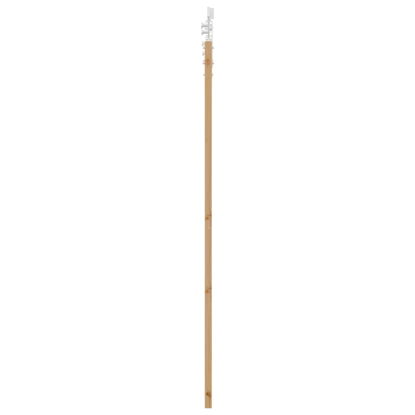 Schiebetür ORKDAL Natürlich und Weiß 61 x 198,5 cm