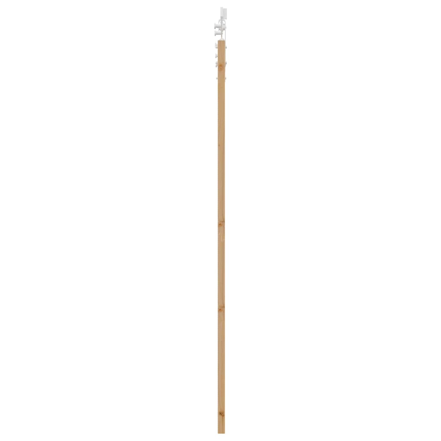 Schiebetür ORKDAL Natürlich und Weiß 73,5 x 211 cm