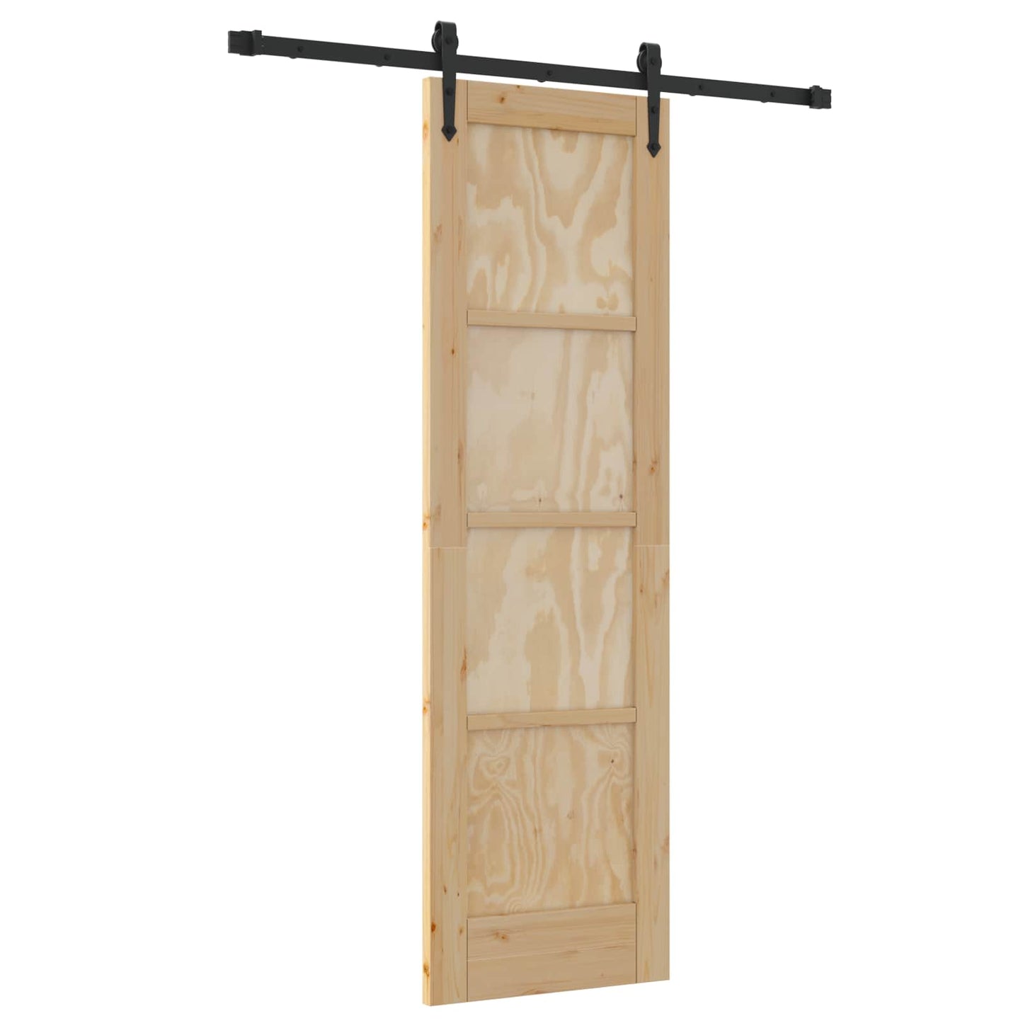 Schiebetür ORKDAL Natur 61 x 198,5 cm Massives Kiefernholz