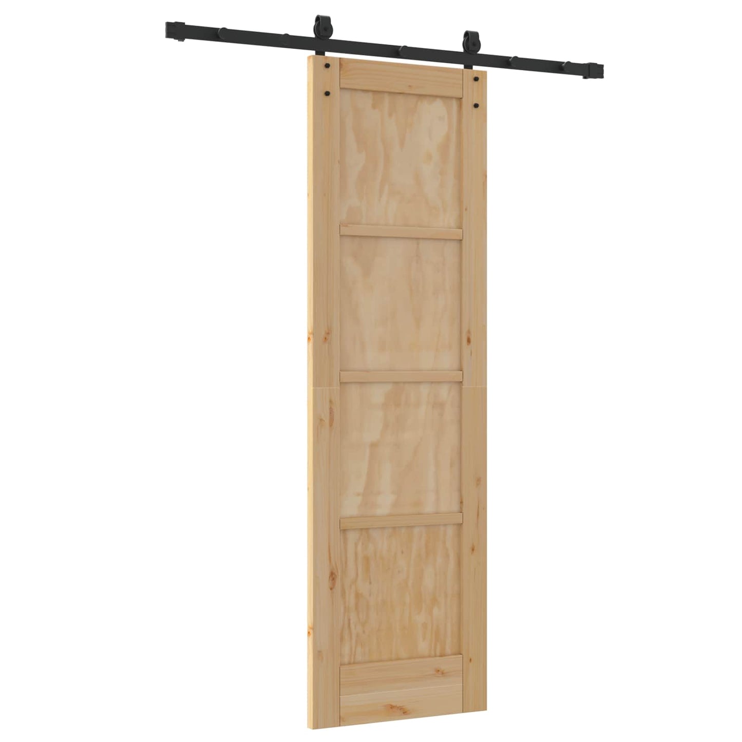 Schiebetür ORKDAL Natur 61 x 198,5 cm Massives Kiefernholz