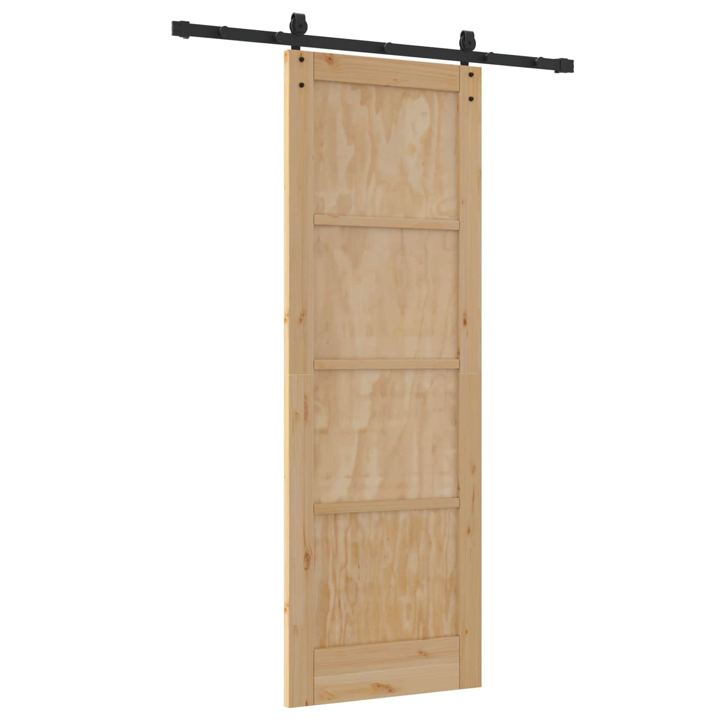 Schiebetür ORKDAL Natur 73,5 x 211 cm Massives Kiefernholz