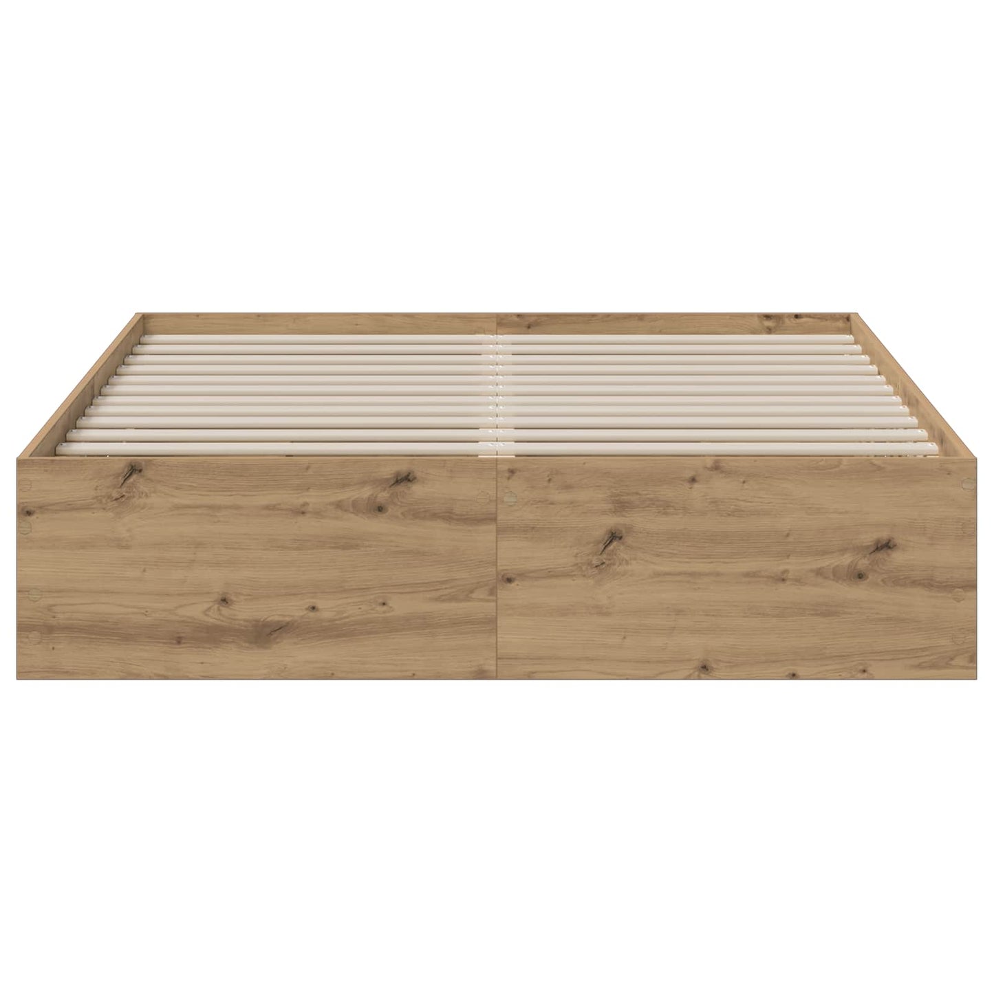 Bettgestell mit Stauraum Artisan-Eiche 160 x 200 cm