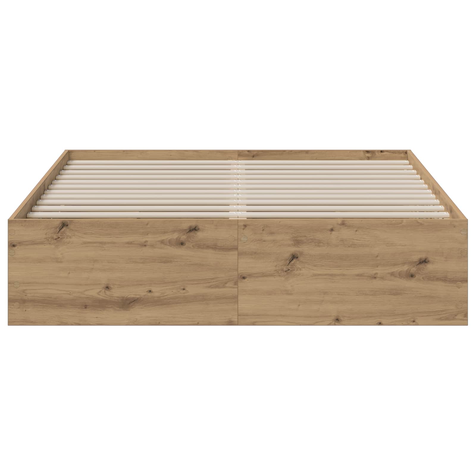 Bettgestell mit Stauraum Artisan-Eiche 160 x 200 cm
