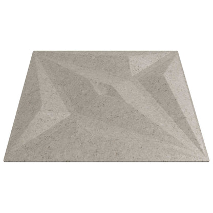 Wandpaneele 24 stk. 50 x 50 cm Stern Beton XPS Schaum