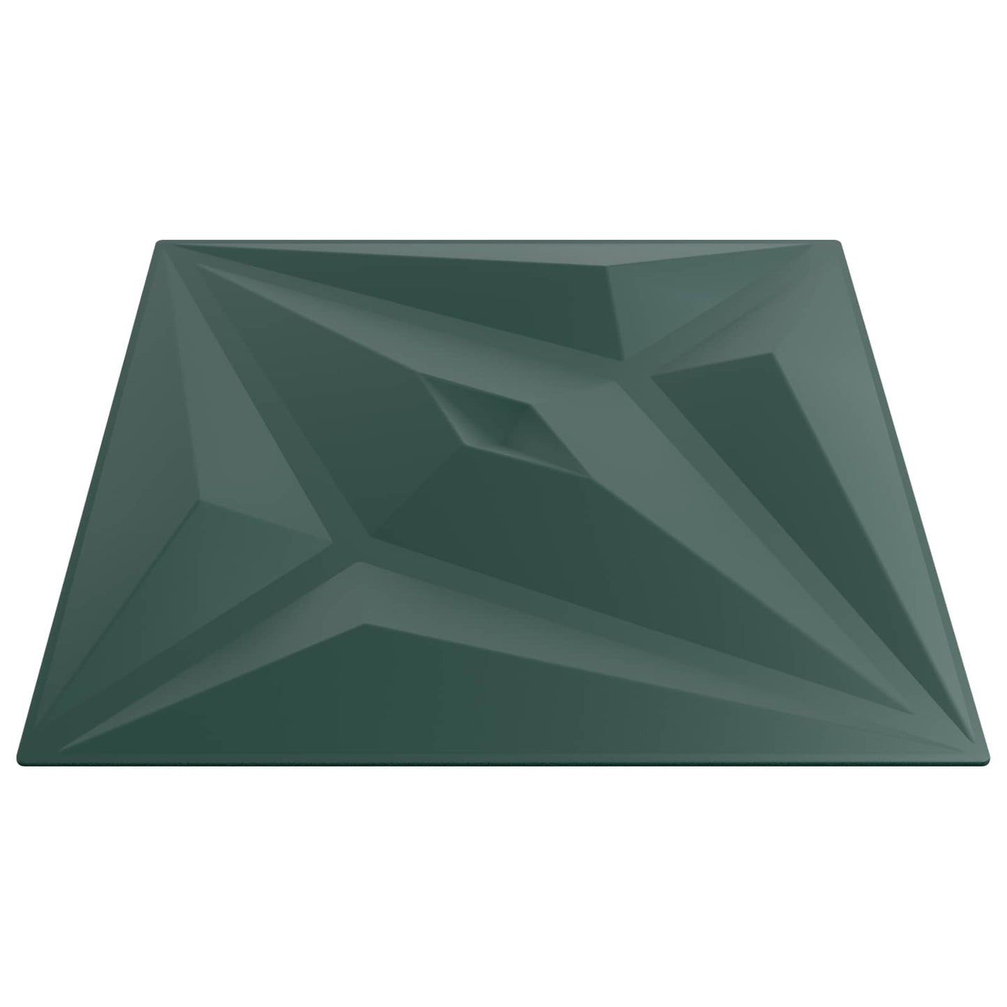 Wandpaneele 24 stk. 50 x 50 cm Stern Grün XPS Schaum