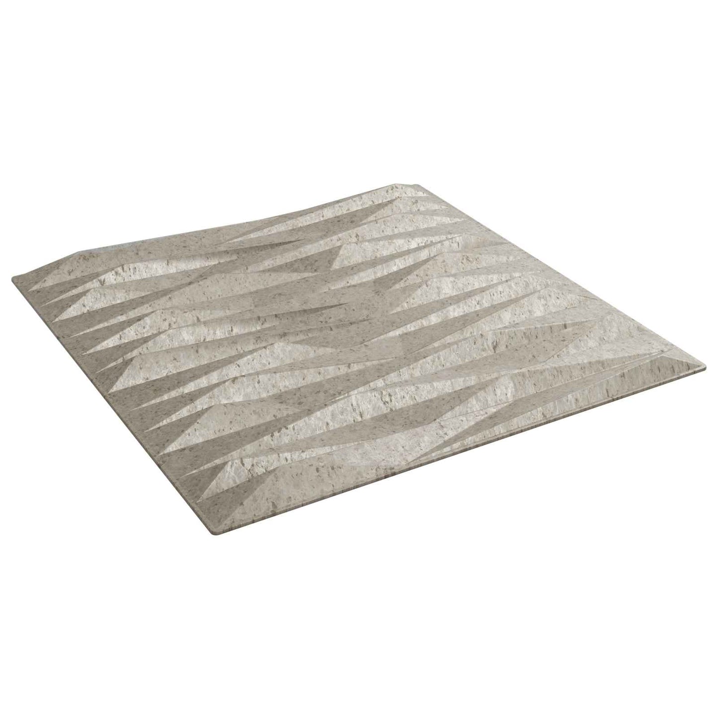 Wandpaneele 12 stk. 50 x 50 cm Stein Beton XPS Schaum