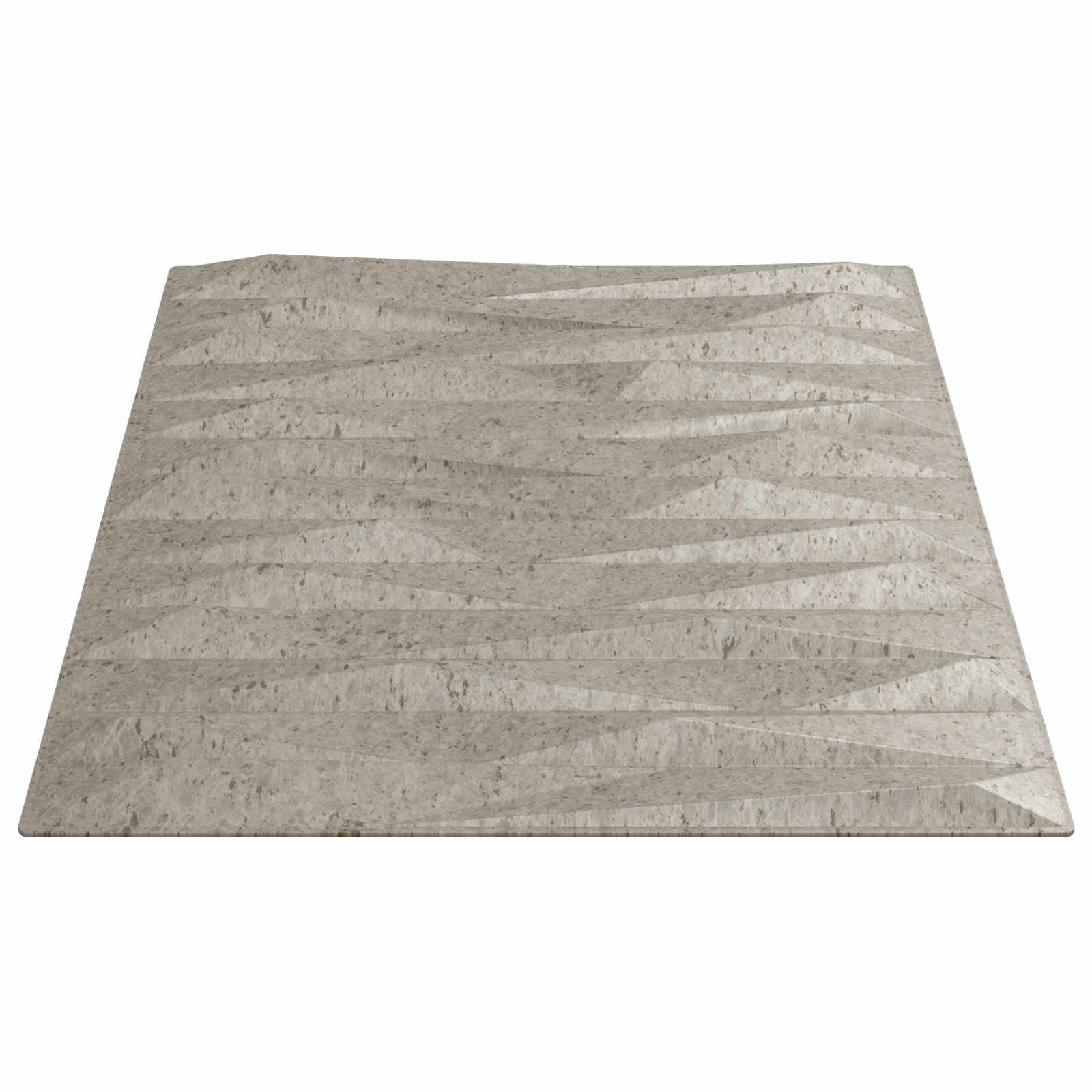 Wandpaneele 12 stk. 50 x 50 cm Stein Beton XPS Schaum