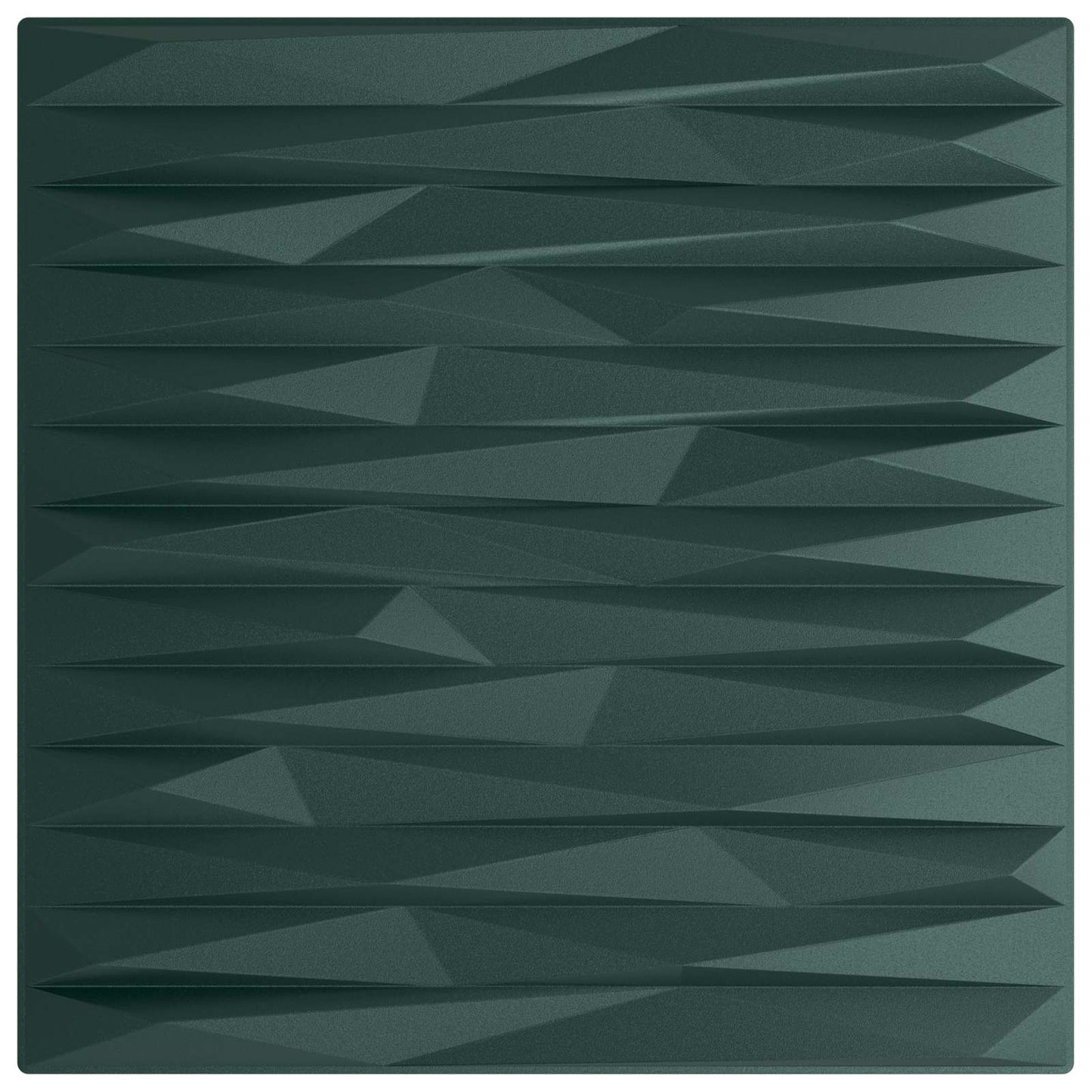 Wandpaneele 24 stk. 50 x 50 cm Stein Grün XPS Schaum