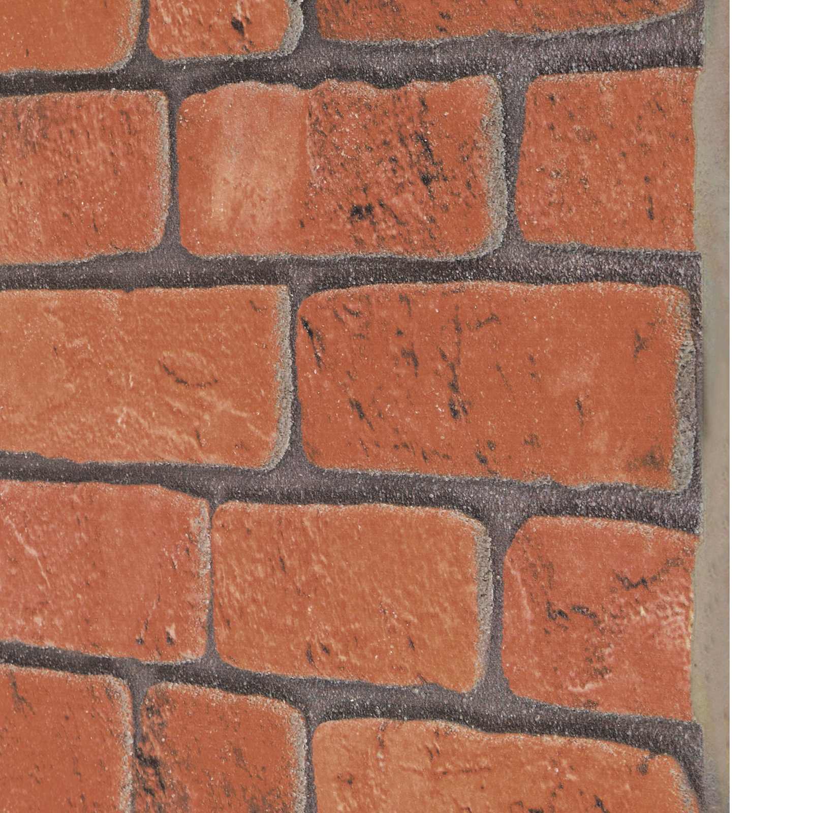 Wandpaneele 10 stk. 100 x 50 cm Terrakotta EPS-Schaum