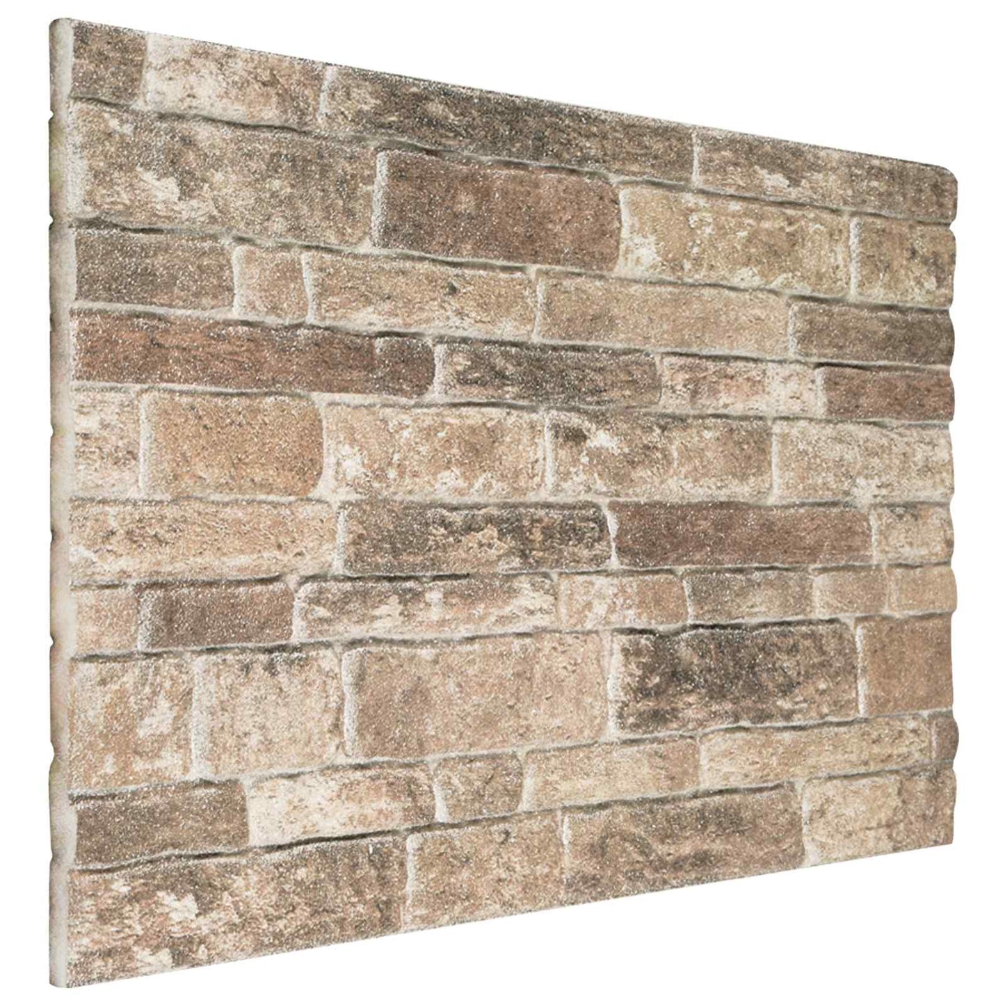Wandpaneele 10 stk. 100 x 50 cm Mehrfarbig EPS-Schaum