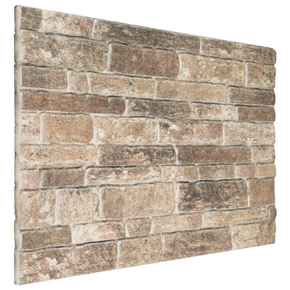 Wandpaneele 10 stk. 100 x 50 cm Mehrfarbig EPS-Schaum