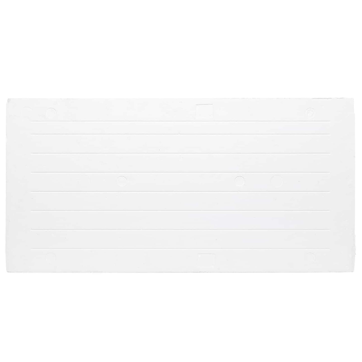 Wandpaneele 10 stk. 100 x 50 cm Rot EPS-Schaum