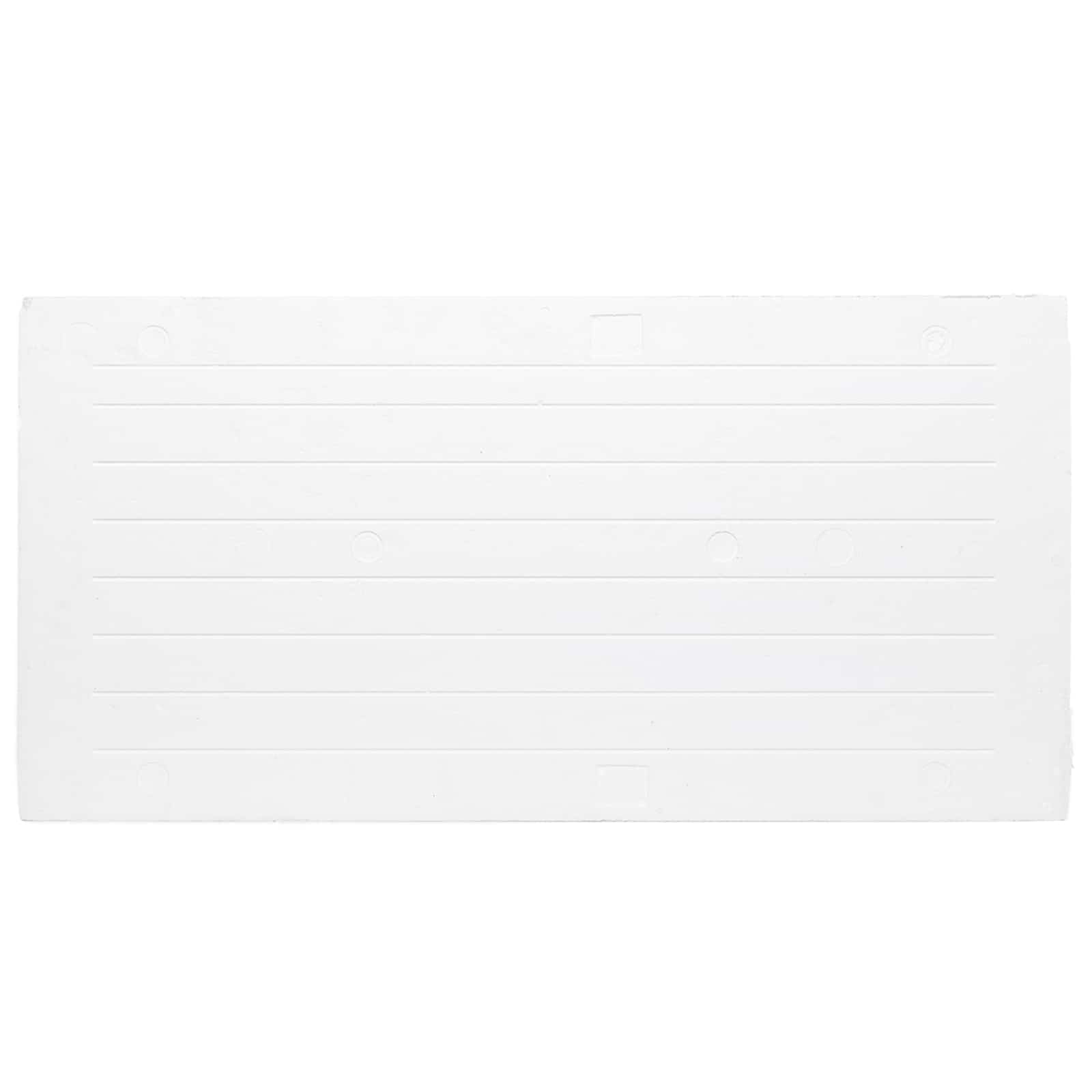 Wandpaneele 10 stk. 100 x 50 cm Rot EPS-Schaum
