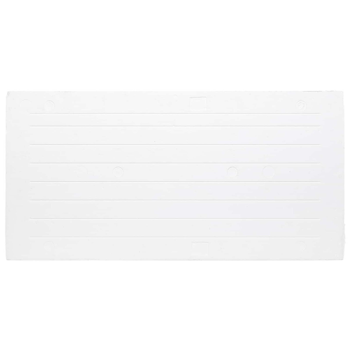 Wandpaneele 10 stk. 100 x 50 cm Hellbraun und Weiß EPS-Schaum