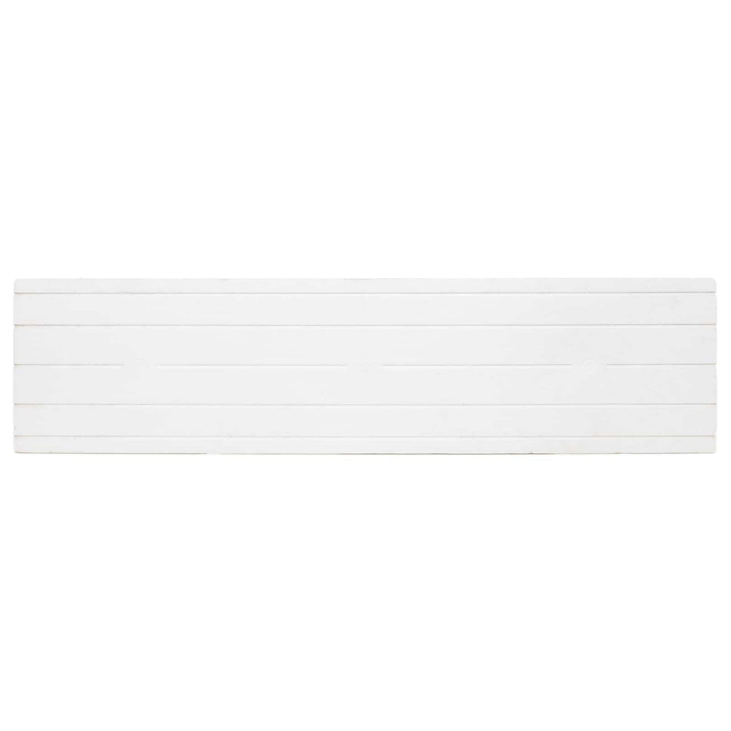 Wandpaneele 10 stk. 100 x 25 cm Hellgrau EPS-Schaum